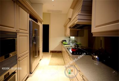 Thi công tủ bếp căn hộ chung cư cao cấp PentHouse Keangnam