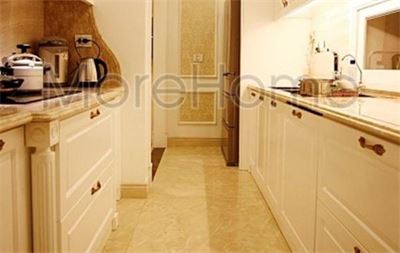 Thi công tủ bếp tại chung cư căn hộ DUPLEX tại Mandarin Garden