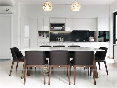 Thi công tủ bếp cao cấp biệt thự Vinhomes Thăng Long - Anh Minh
