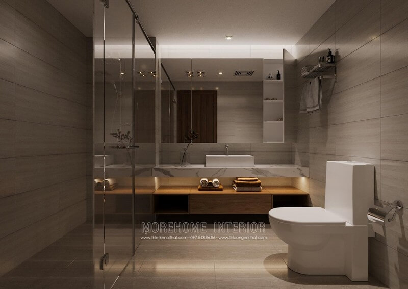 Đá ốp phòng tắm chung cư sang chảnh và tinh tế đá ốp phòng tắm cao cấp
